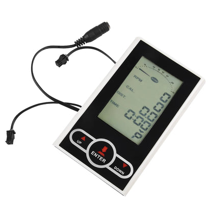 Exercise Bike Monitor Speedometer – Stationary Bike Elliptical Trainer Display, Computer Display Counters & Speed Parts