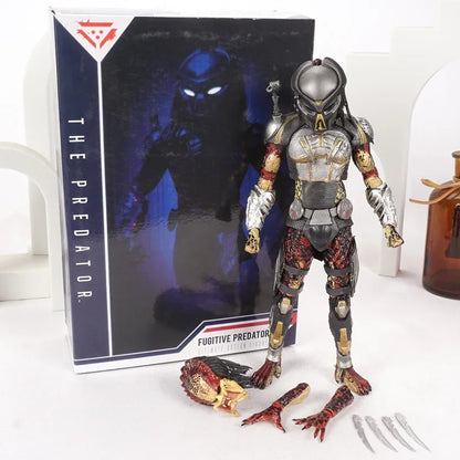 NECA Predator Jungle Hunter vs Alien Eggs Action Figure – 7 Inch Classic Movie PVC Collectible Model Toy
