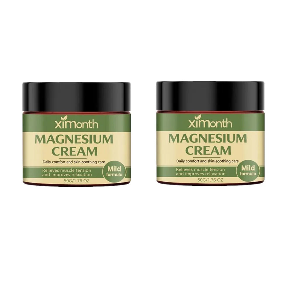 Magnesium Soothing Body Cream - Deep Moisturizing Muscle & Joint Comfort Cream for All Skin Types