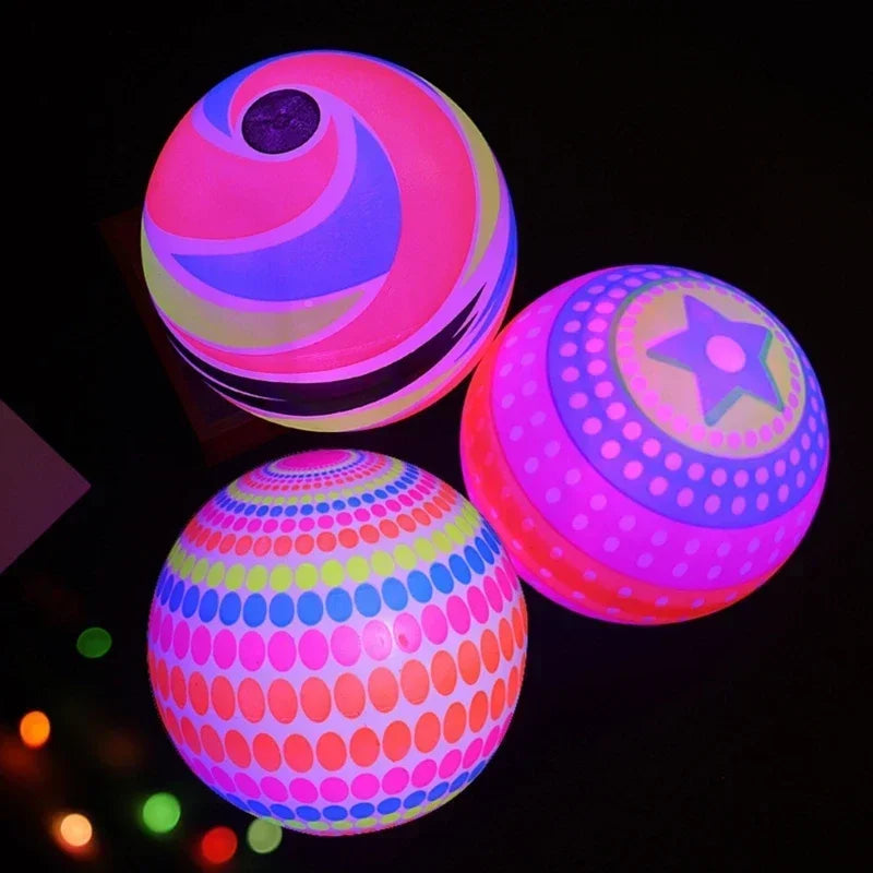 Kids Creative Luminous Flashing Musical Ball – Jumping, Bouncing & Vibrating Interactive Toy Gift