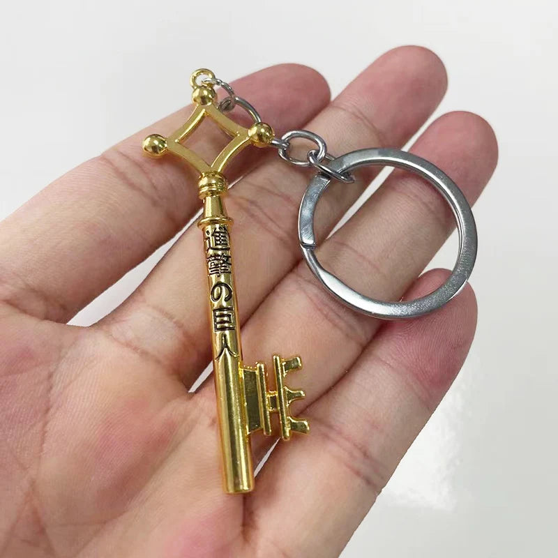 Anime Wings of Liberty Keychain – Scouting Legion Cosplay Pendant Keyring for Backpack Jewelry Gift for Women & Men