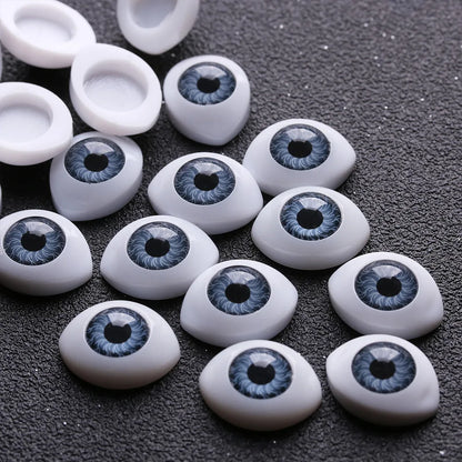 20pcs Plastic Safety Eyes for Dolls & Toys – Funny Simulation Eyes for Puppets, Animals, and Dinosaur Craft Making