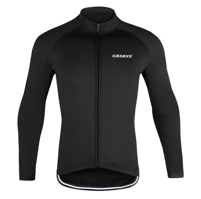GRSRXX Thermal Winter Cycling Jacket – Unisex MTB Bike Coat & Sleeveless Long Sleeve Cycling Jersey