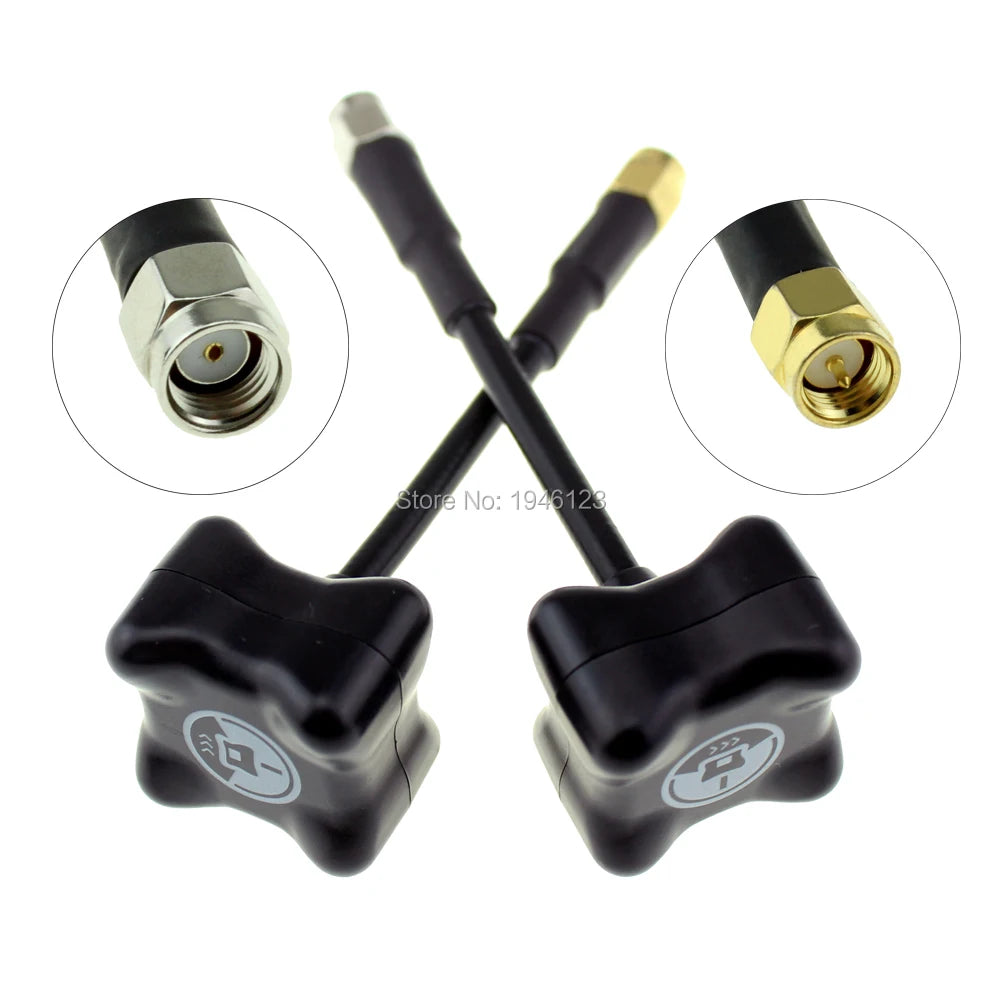 TRIUMPH Blacksheep VAS TBS Antenna: 5.8GHz Circular Polarized FPV Antenna for Racing Quadcopter - SMA RP-SMA