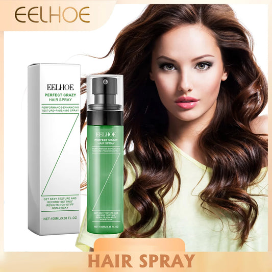 Eelhoe Hair Fluffy Styling Spray - Wash-Free Volumizing Mist for Refreshing, Degreasing & Long-Lasting Hair Style
