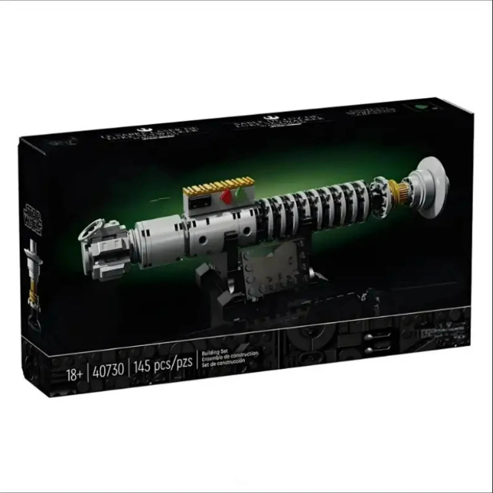 147pcs MOC-40730 Luke Skywalker's Lightsaber Model - Space Wars DIY Building Blocks Set for Kids & Adults, Perfect Gift