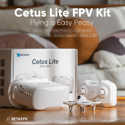 BETAFPV Cetus Lite FPV Drone Kit — RC Quadcopter for Beginners & Hobbyists