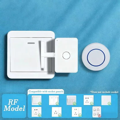 USB Rechargeable Wireless Button Pusher Switch – Smart Remote Control Light Switch Automation Tool