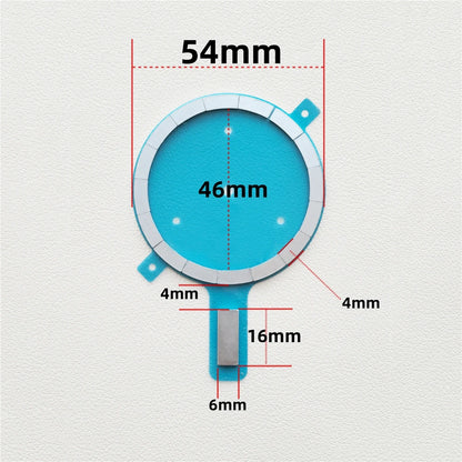 1-3 Pack 1mm Strong Magnetic Plates — Compatible with MagSafe Wireless Charger, Mobile Phone Car Mount, Wallet, and Ring Sticker