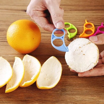 5PCS Open Orange Creative Mouse Model Peelers - Easy-to-Use Vegetable and Fruit Slicer, Quality Kitchen Utensils