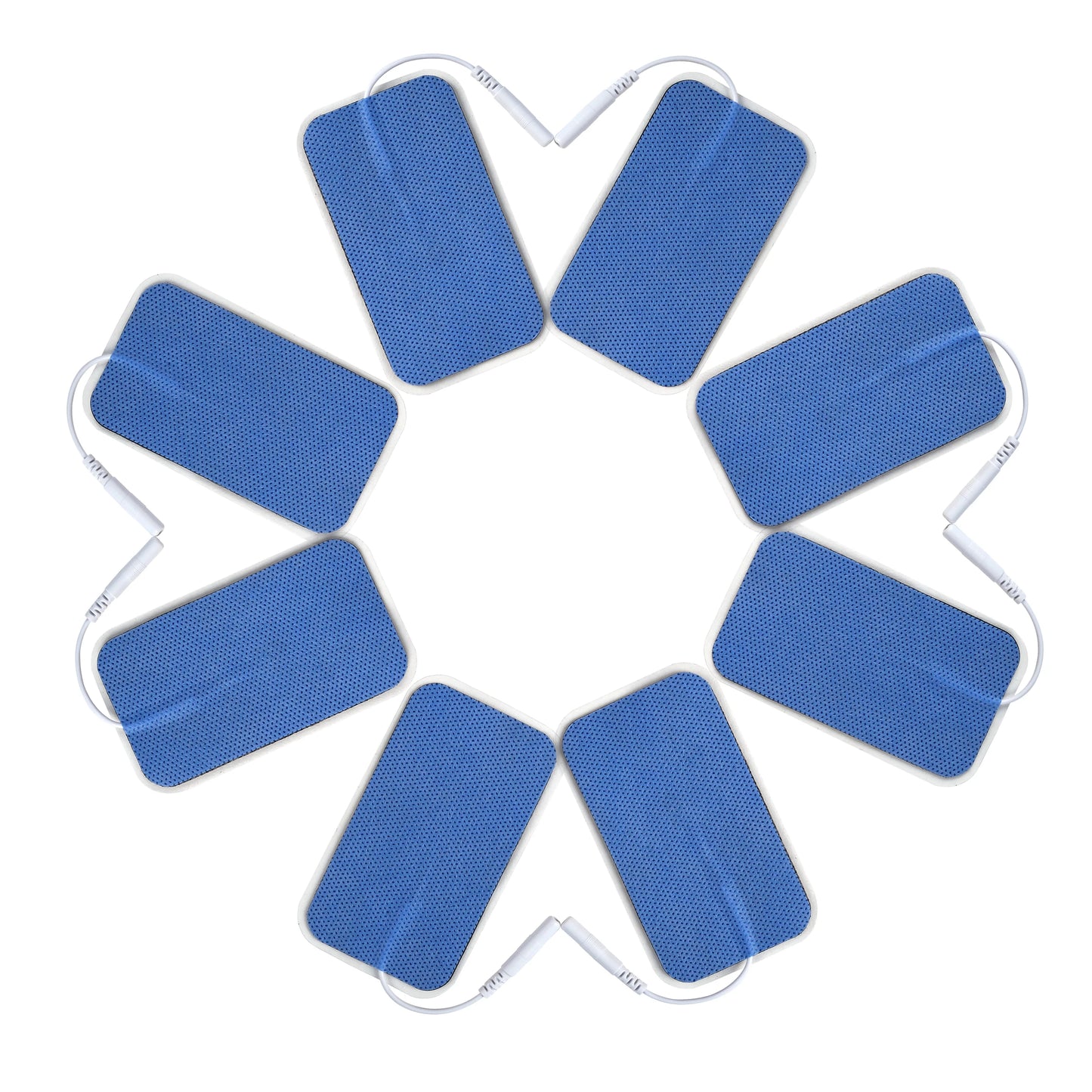 5×9cm Non-Woven Electrode Pads – 2mm Plug for TENS Muscle Stimulator & Acupuncture Machine, Gel Patch Accessories
