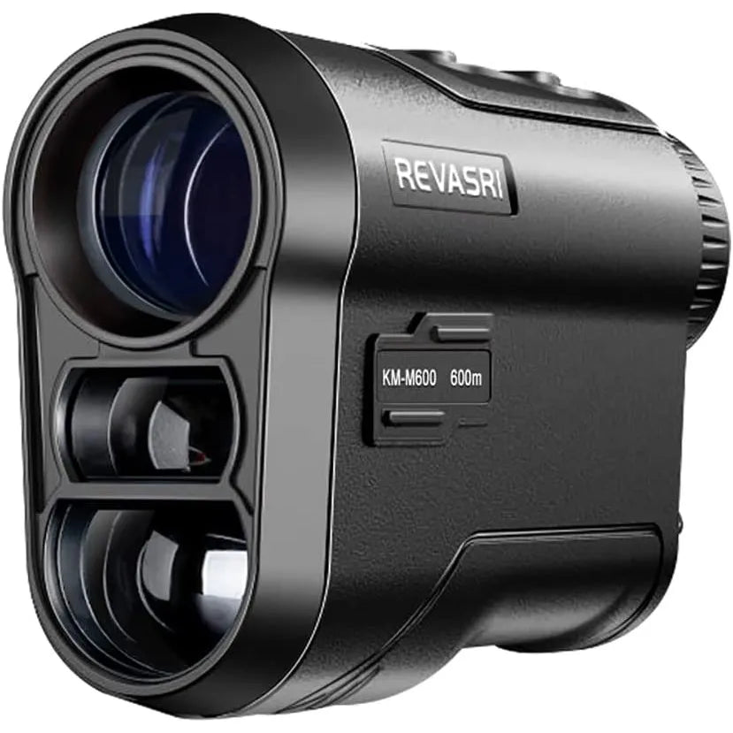 REVASRI 600M/Yard Golf Laser Rangefinder - Slope Compensation, Flagpole Lock, Vibration & USB Rechargeable for Golfing