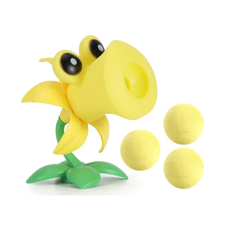 Plants vs Zombies PVZ Pea Shooter Boss Action Figure – Dave Allstar Toy Doll for Kids Gift