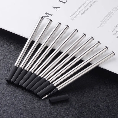 High-Quality Stainless Steel Ballpoint Pen – Business Signing Pen with Replaceable Refill for Office & School