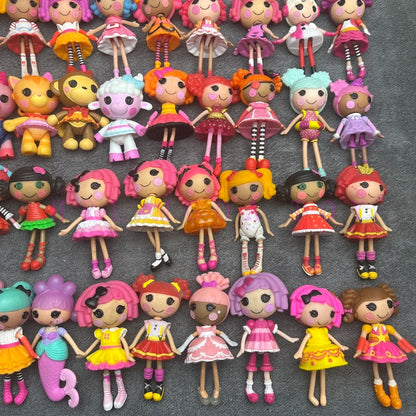Lalaloopsy Little Sister & Pet Dolls - 8–10cm PVC Holiday Gift Collectible Toys
