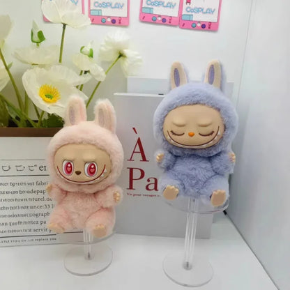 High-Quality Macaron 2 The Monsters Labubu Sitting Party Vinyl Plush Blind Box – Decorative Collectible Doll Gift
