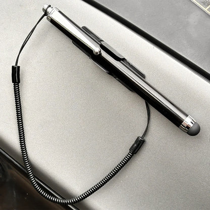 Motorcycle & Cycling Touch Pen – Universal Mobile Stylus with Spring Rope for Riding