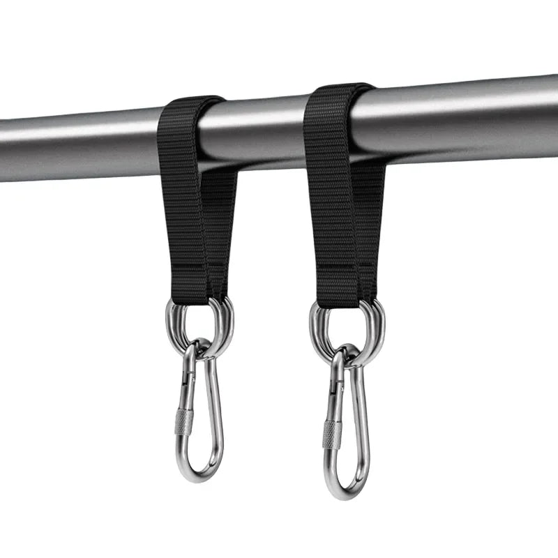 Heavy Duty Tree Swing Straps – 200kg Capacity Hook & Ring Belt for Hammocks, Punching Bags & Horizontal Bars