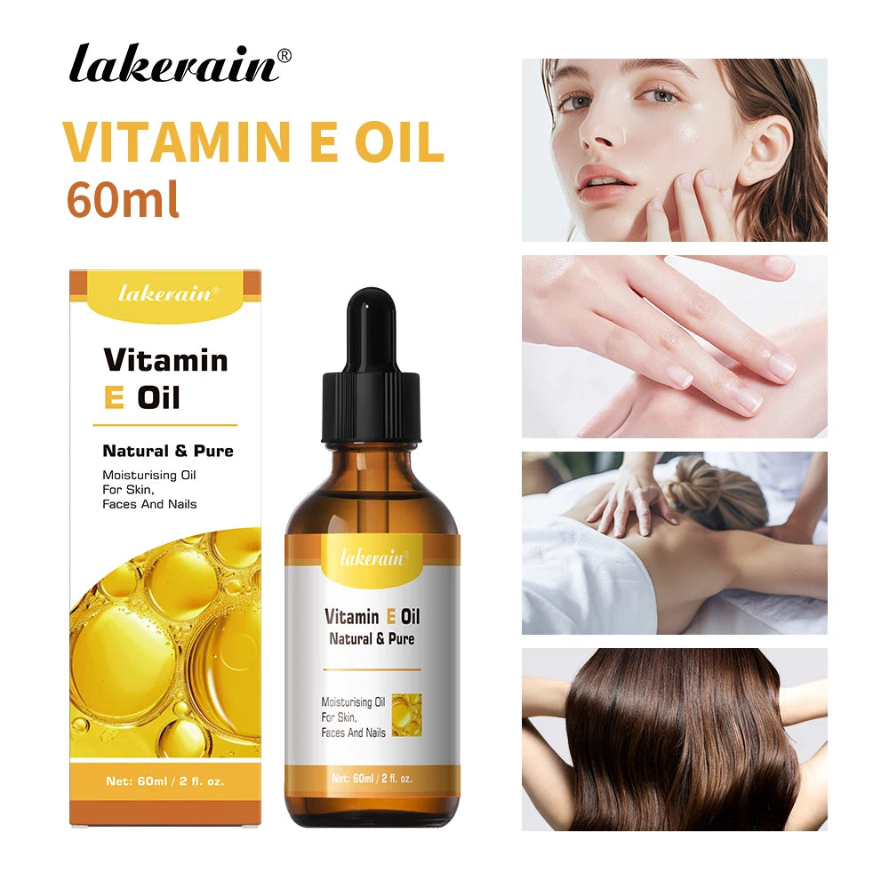 Vitamin E Facial Oil - Hydrating Anti-Wrinkle Skincare for Smooth, Radiant-Looking Skin