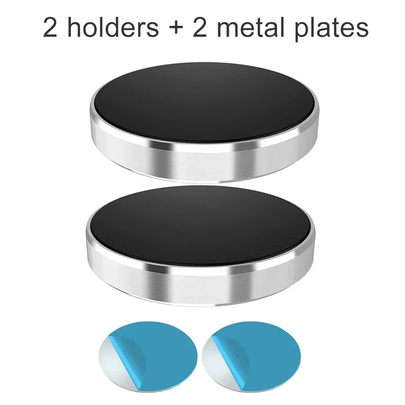 Universal Magnetic Car Phone Holder — Dashboard & Wall Mount Stand for iPhone, Xiaomi, Huawei, Samsung
