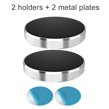 Universal Magnetic Car Phone Holder — Dashboard & Wall Mount Stand for iPhone, Xiaomi, Huawei, Samsung