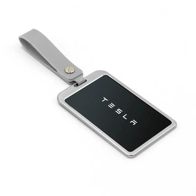 Tesla Model 3 & Model Y Key Card Protector Case – Aluminum Alloy Protective Frame Bezel Holder Tesla Accessories Cover