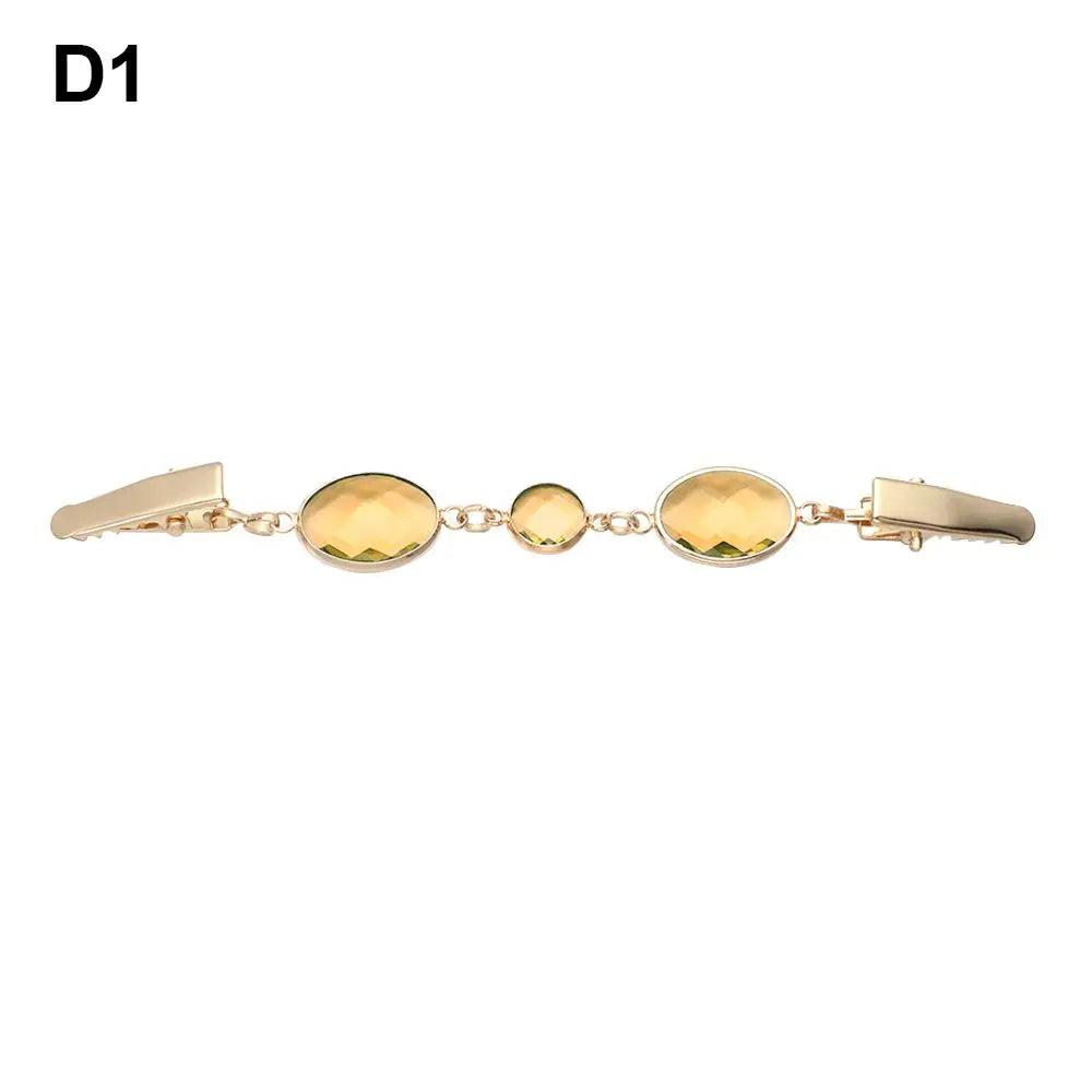 Retro Rhinestone Sweater Shawl Clasp - Antique Flower Duck Mouth Clothing Pin For Cardigans And Shirts