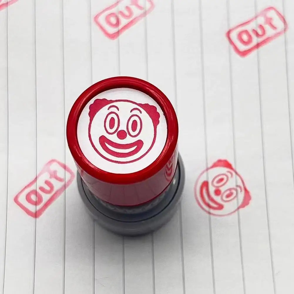 Funny Prank Self-Inking Stamp - Engraved Meme Novelty Seal for Kids and Creative Gifts