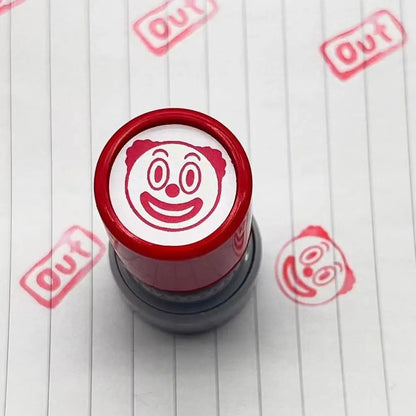 Funny Prank Self-Inking Stamp - Engraved Meme Novelty Seal for Kids and Creative Gifts