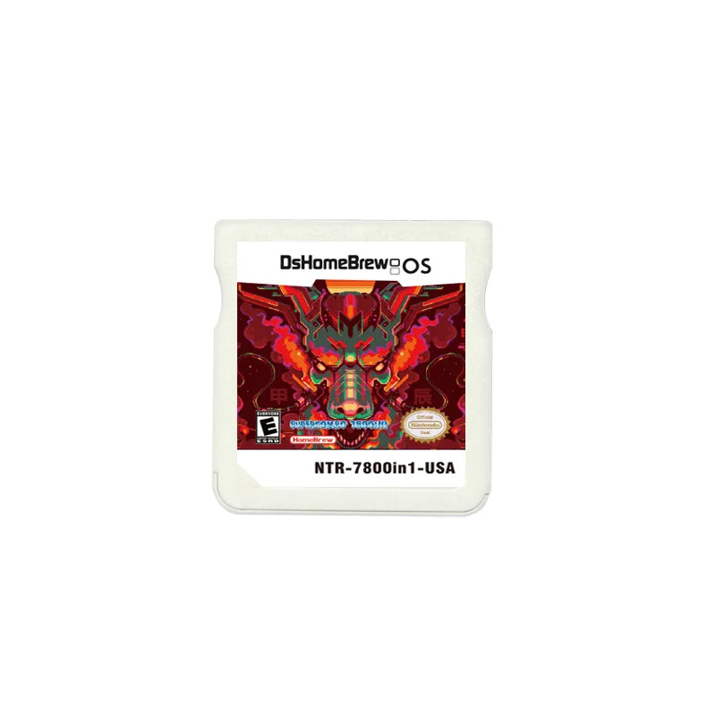 7800 in 1 R4 3DS Flash Card – NDS SDHC Adapter Memory Card for DS Games with RTS Support