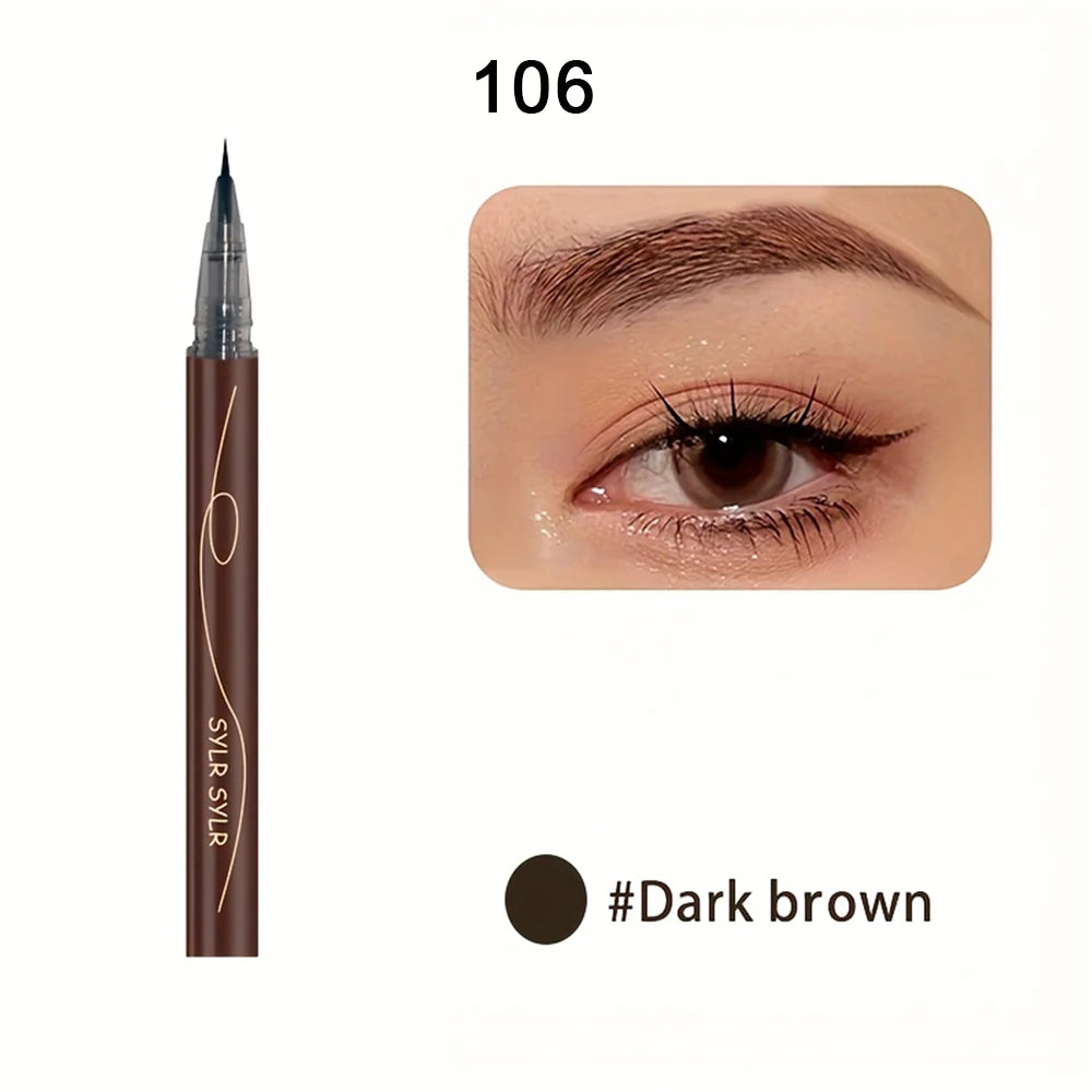 Ultra Fine Eyebrow Pen | 0.008mm Waterproof, Smudge-Proof, Sweat-Proof, Long-Lasting, High Pigmented Liquid Pencil