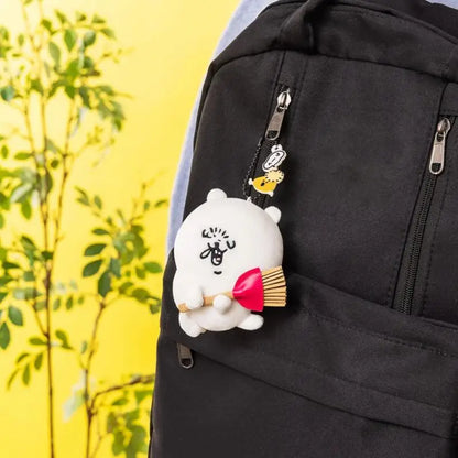 11CM Kawaii Chiikawa Hachiware Usagi Plush Keychain — Soft Cartoon Doll Bag Pendant Toy Gift