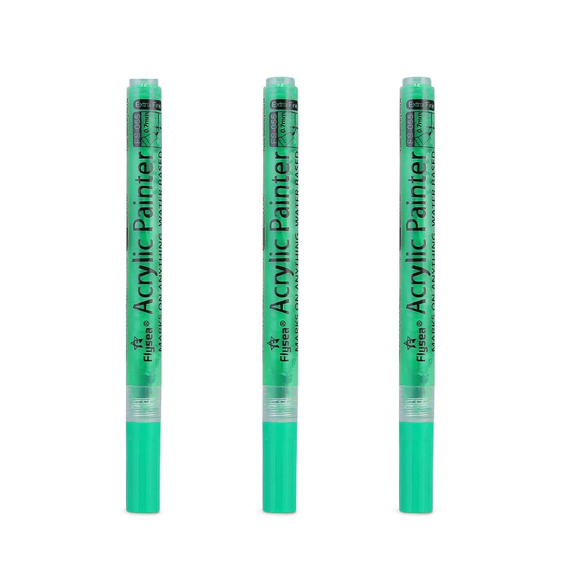 New Golf Club Color Changing Pen – Waterproof Acrylic Ink with Sunscreen & Covering Power, 12 Colors Gift for Golfers