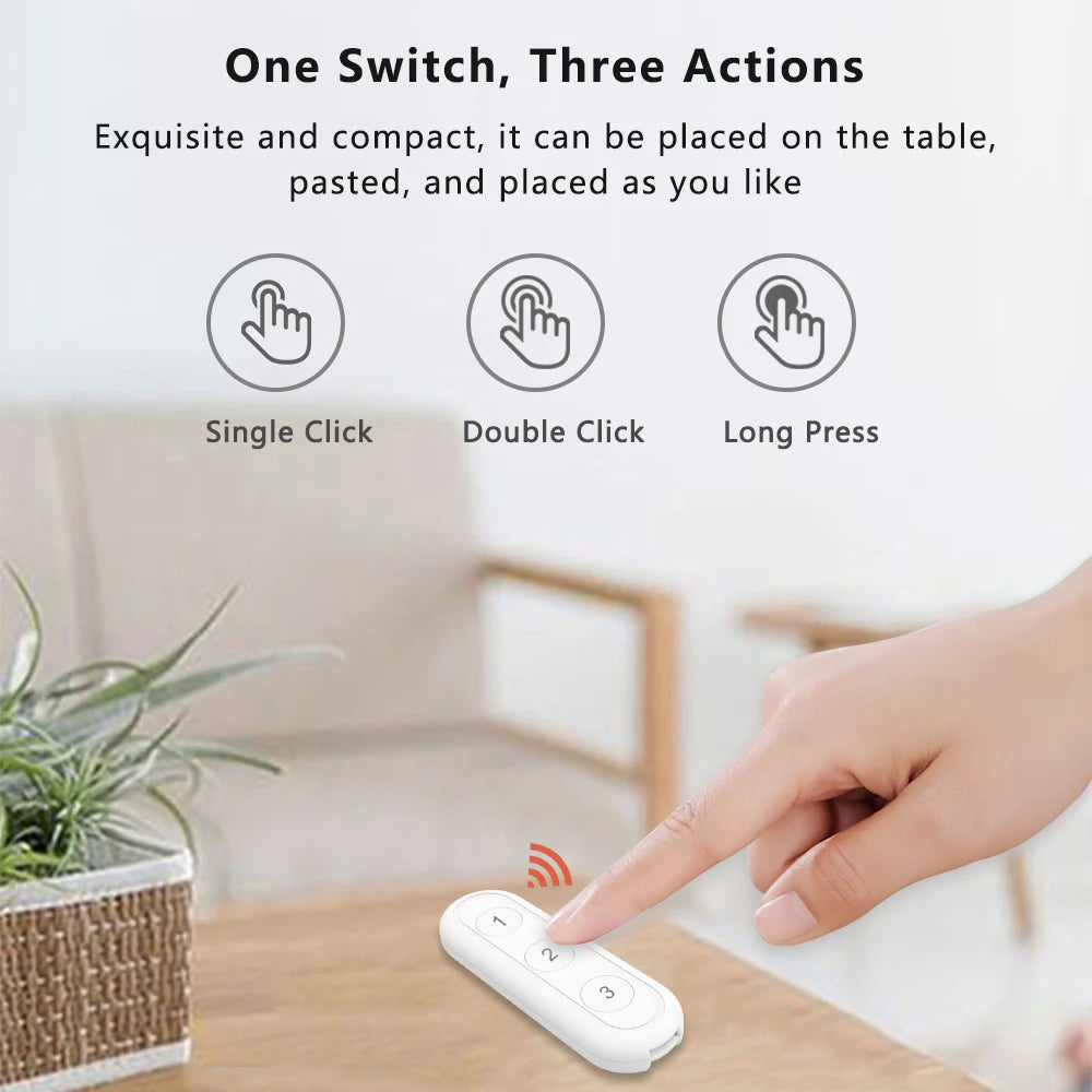 LoraTap ZigBee 3.0 Wireless Smart Scene Controller – 13-Key Push Button Remote EU/US Compatible Tuya Smart Life Automation Switch