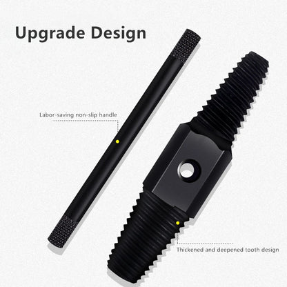 Double Head Wrench Faucet Valve & Screw Extractor Set: Tools for Removing Damaged Bolts, Broken Pipes, and Wires - Removal Tool Kit