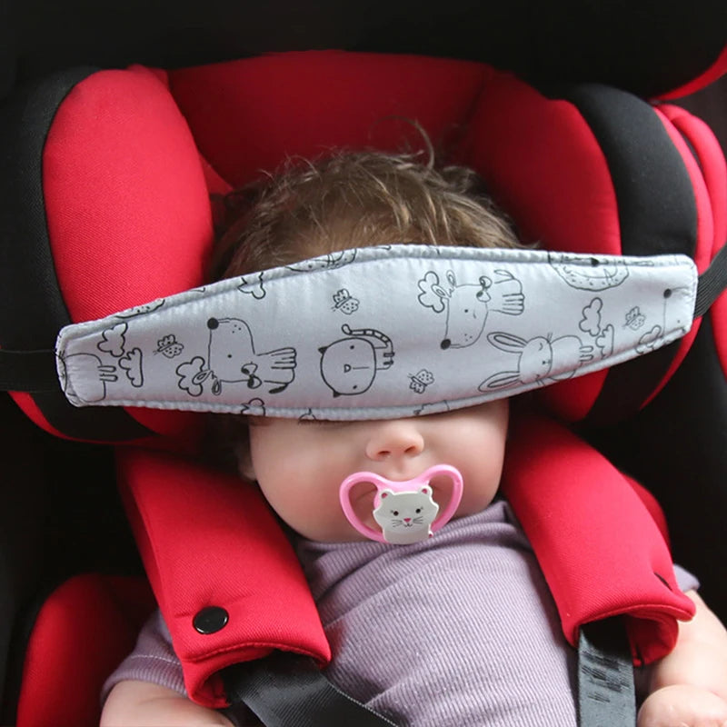 Adjustable Baby Car Seat Head Support | Stroller Fastening Belt & Sleep Positioner | Safety Pillows for Boys & Girls . Playpens