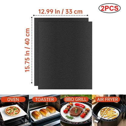 Multifunctional Grill Mat - Reusable High-Temperature Resistant Baking & Microwave Oven Liner for Easy Cooking