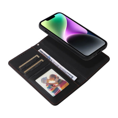 BETOPNICE 2-in-1 Detachable Wallet Case for iPhone 16/15/14/13/12/11/XR/XS Series – Magnetic Clasp Flip Cover with Removable Phone Case