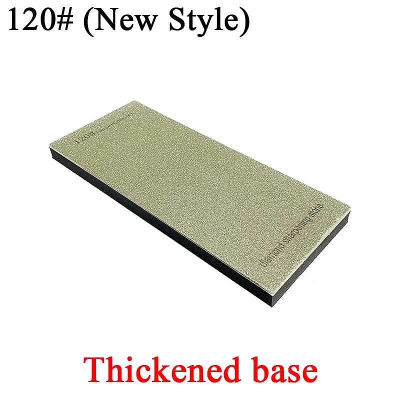 Thickened Non-Slip Diamond Knife Sharpener – 15° Kitchen Whetstone & Leather Polishing System