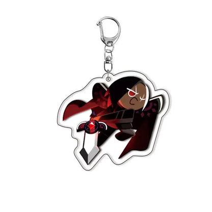 Cookie Run Kingdom Acrylic Keychain – Q Version Cartoon Bag Charm Fan Gift Jewelry