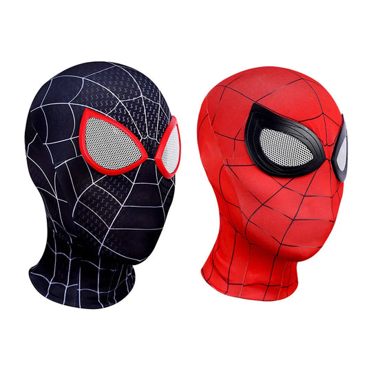 Gwen Stacy 3D Superhero Mask — Kids & Adult Cosplay Headgear for Spiderman, Miles Morales, Iron Man & Halloween Costume Props