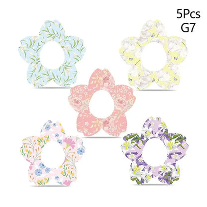 Blood Glucose Sensor Adhesive Patches - Invisible Sensor Fixing Stickers in 5 or 8-Piece Sets, Wildflower Designs
