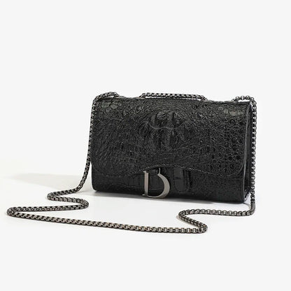 Women's Luxury Crossbody Handbag – Sequined Shoulder Messenger Bag with Chains, Casual Purses & Handbags