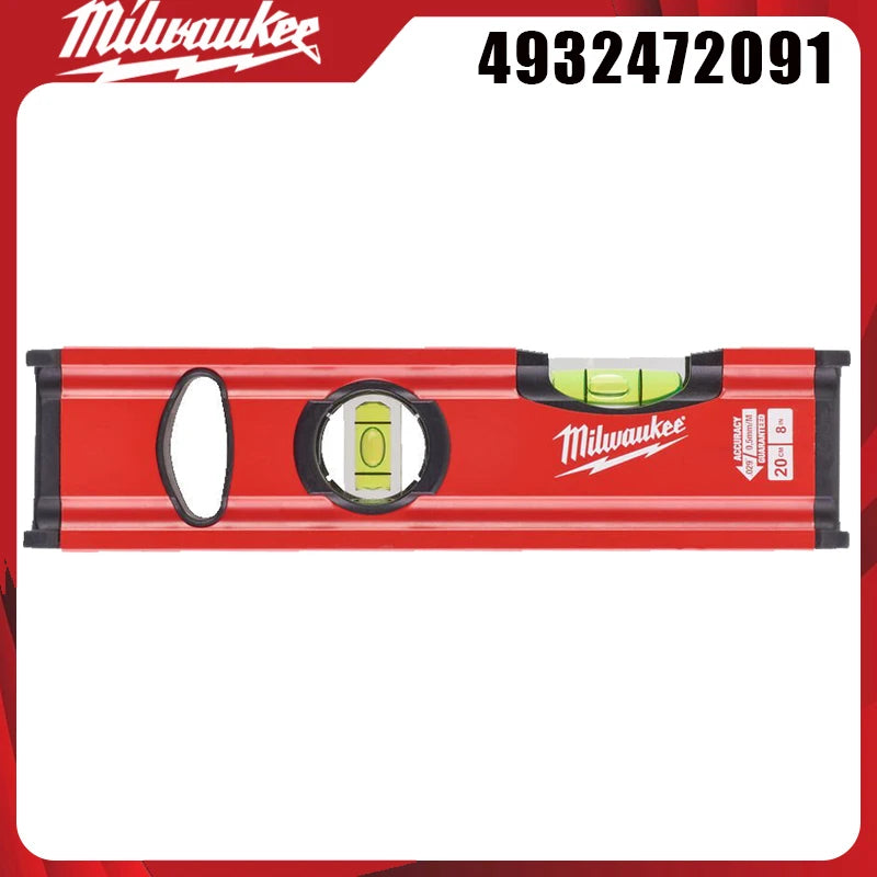 Milwaukee Premium Spirit Level & Angle Finder - High-Accuracy Construction, Plumbing & Woodworking Hand Tools