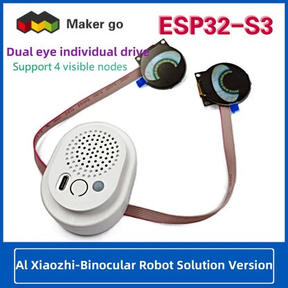 RoPet Open-Source AI Robot - Xiaozhi Expression, Eye Touch & Tactile Interaction Solution