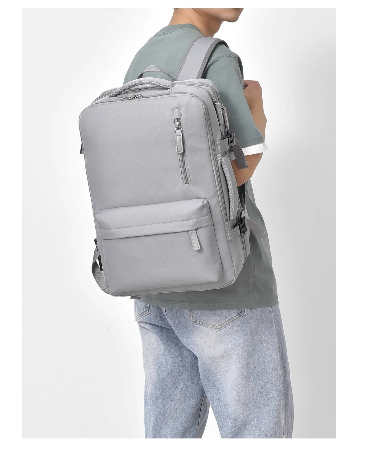 40x30x20 Cabin Backpack — Hand Luggage Laptop Bag for Airplane Travel, School, Men & Women