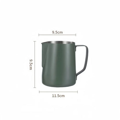 350/600ML Stainless Steel Milk Frothing Pitcher – Precision Scale Latte Jug for Coffee, Barista & Professional Cafe Use