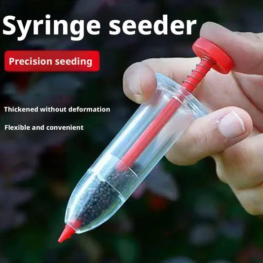 Manual Seed Dispenser – Precision Hand Seeder Sower Tool for Small Seeds, Mini Indoor Gardening Planter