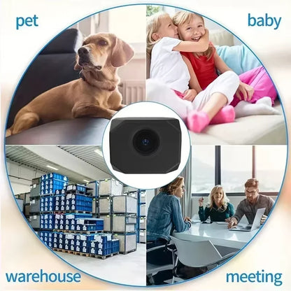 1080P HD Mini WiFi Camera - Portable Remote Home Security Surveillance Camcorder