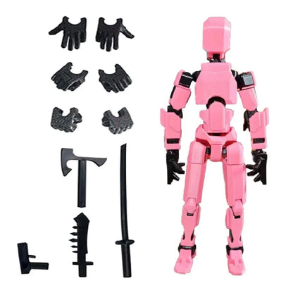 Titan 13 Action Figures – 3D Printed Multi-Jointed Movable Lucky 13 & Nova 13 Collectibles